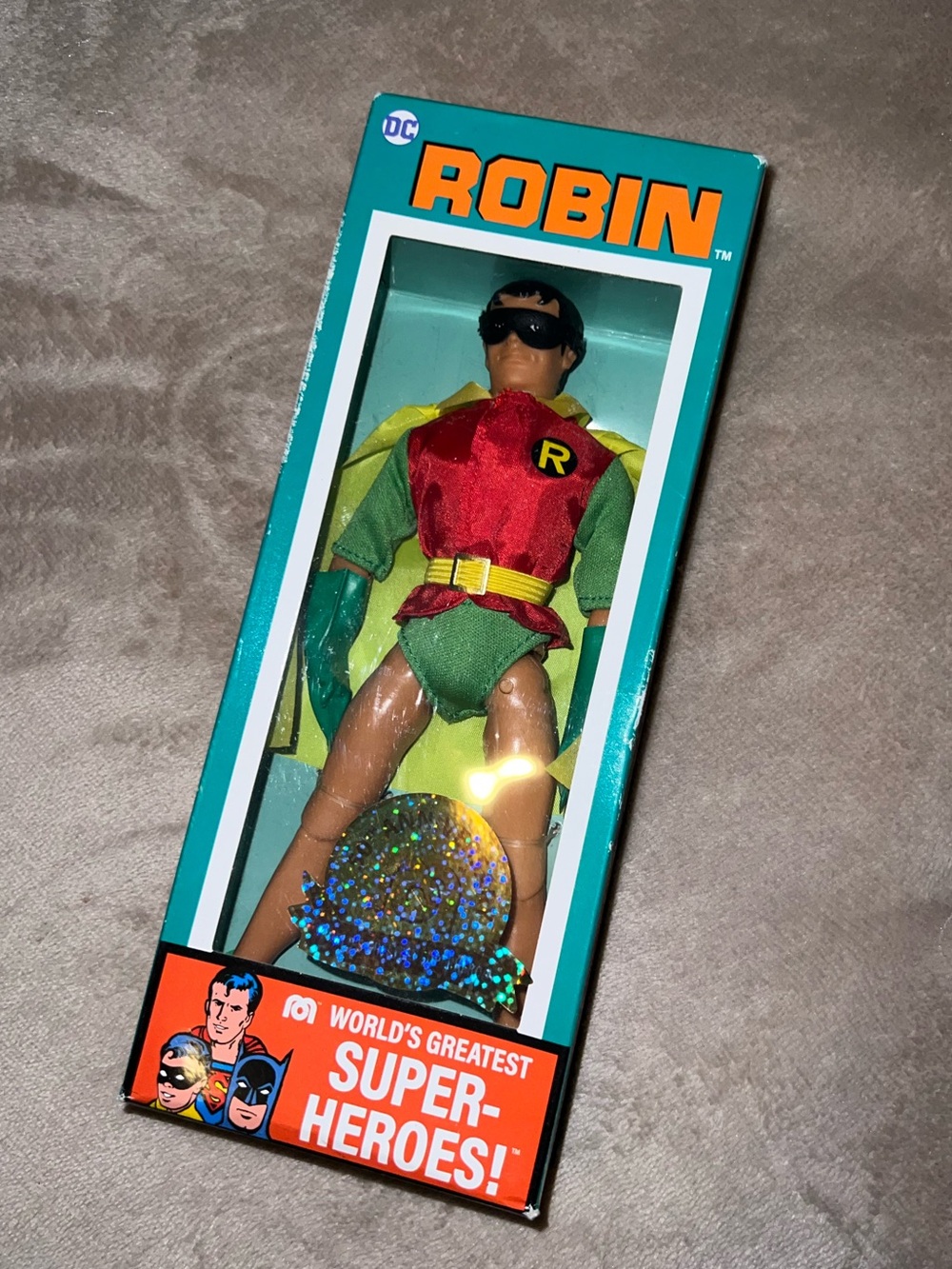 MEGO Corporation World's Greatest Super-Heroes 50th Anniversary Robin Figure